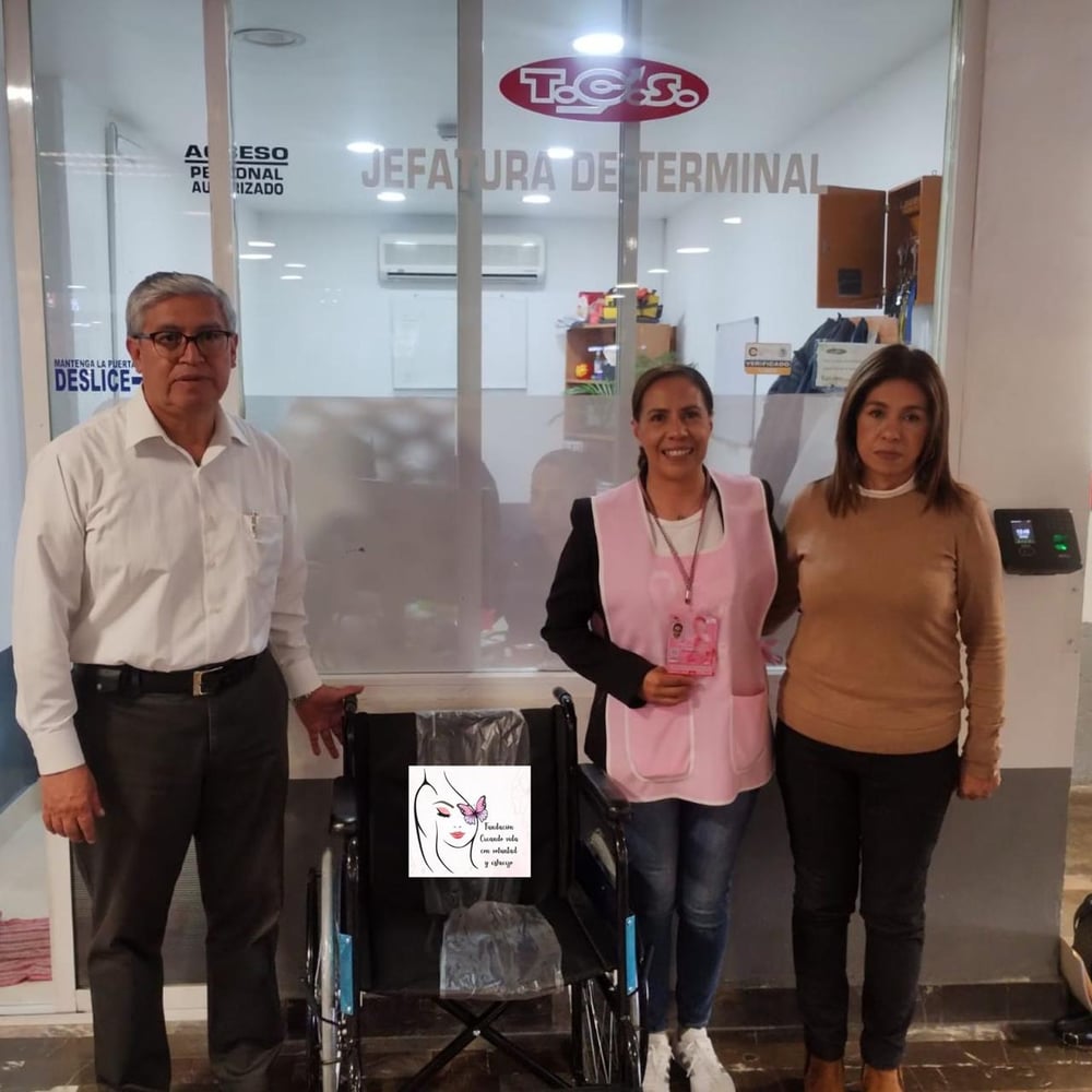 Equipo de voluntarios trabajando